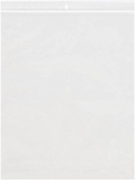 Value Collection - 3 x 5", 4 mil Reclosable Polybags with Hang Hole - Clear - Apex Tool & Supply