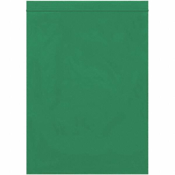 Value Collection - 9 x 12", 2 mil Reclosable Polybags - Green - Apex Tool & Supply