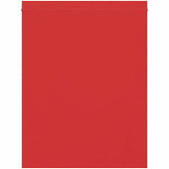 Value Collection - 8 x 10", 2 mil Reclosable Polybags - Red - Apex Tool & Supply