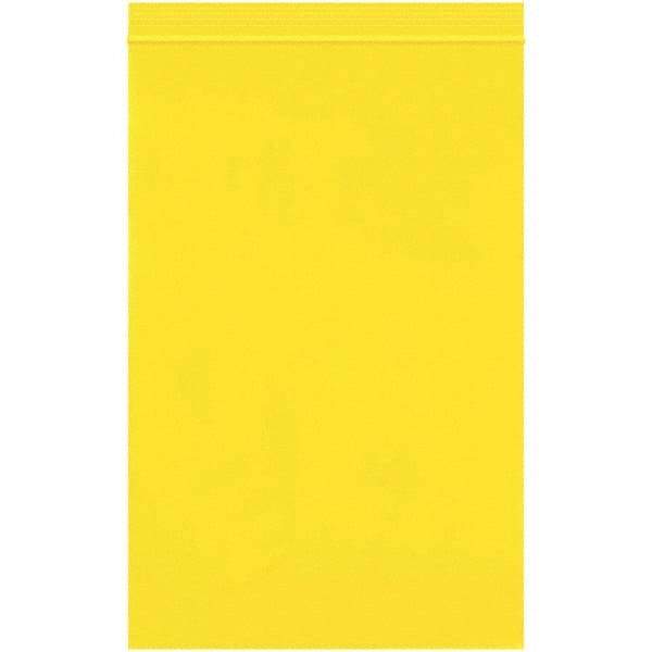 Value Collection - 6 x 9", 2 mil Reclosable Polybags - Yellow - Apex Tool & Supply