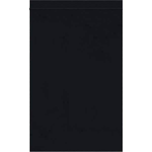 Value Collection - 6 x 9", 2 mil Reclosable Polybags - Black - Apex Tool & Supply