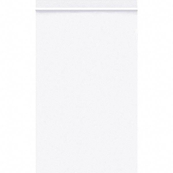 Value Collection - 5 x 8", 2 mil Reclosable Polybags - White - Apex Tool & Supply