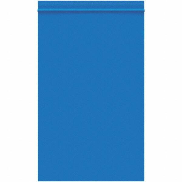 Value Collection - 5 x 8", 2 mil Reclosable Polybags - Blue - Apex Tool & Supply