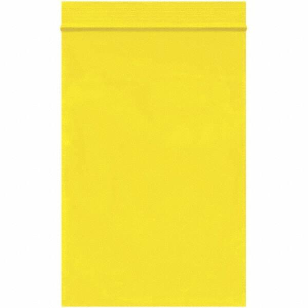 Value Collection - 4 x 6", 2 mil Reclosable Polybags - Yellow - Apex Tool & Supply