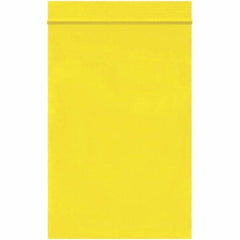 Value Collection - 4 x 6", 2 mil Reclosable Polybags - Yellow - Apex Tool & Supply