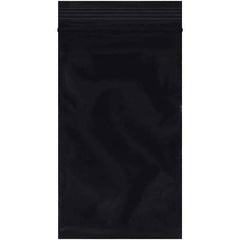 Value Collection - 3 x 5", 2 mil Reclosable Polybags - Black - Apex Tool & Supply