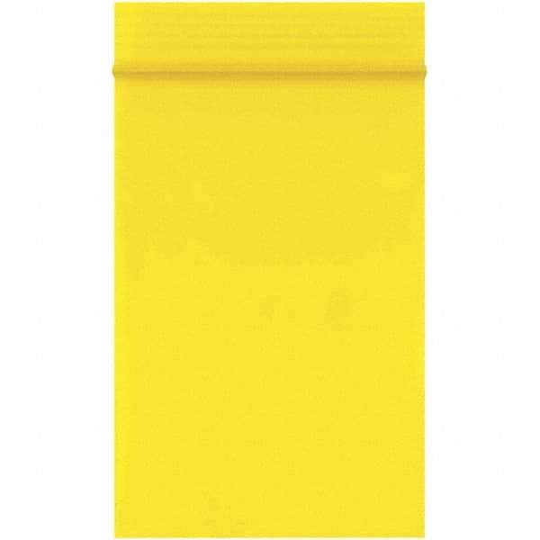 Value Collection - 2 x 3", 2 mil Reclosable Polybags - Yellow - Apex Tool & Supply