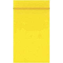 Value Collection - 2 x 3", 2 mil Reclosable Polybags - Yellow - Apex Tool & Supply