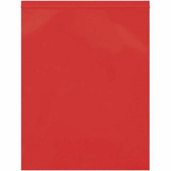 Value Collection - 12 x 15", 2 mil Reclosable Polybags - Red - Apex Tool & Supply