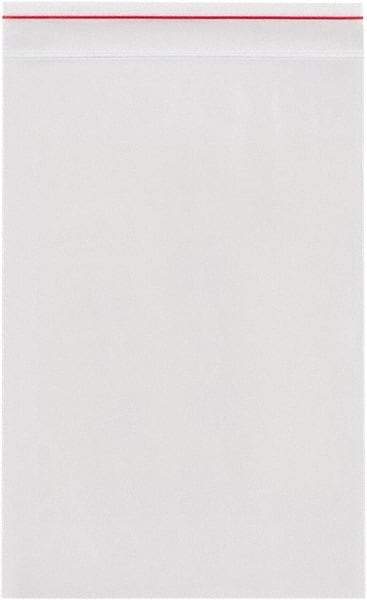 Minigrip - 6 x 8", 4 mil Minigrip Reclosable Polybags - Clear - Apex Tool & Supply