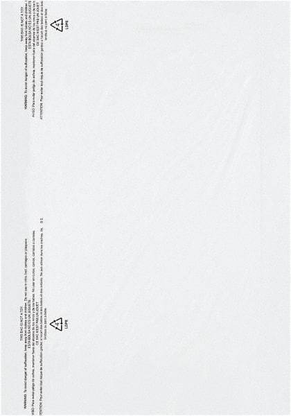 Value Collection - 21 x 30", 0.6 mil Garment Bag - Clear - Apex Tool & Supply