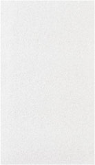 Made in USA - 4 x 7", Flush Cut Foam Pouches - White - Apex Tool & Supply