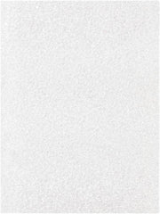 Made in USA - 3 x 4", Flush Cut Foam Pouches - White - Apex Tool & Supply