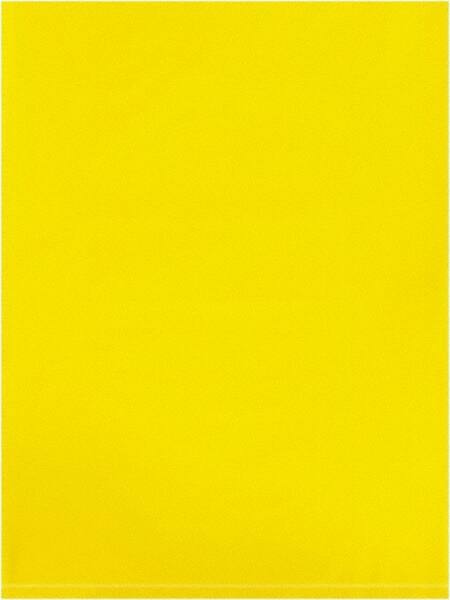 Value Collection - 9 x 12", 2 mil Flat Polybags - Yellow - Apex Tool & Supply