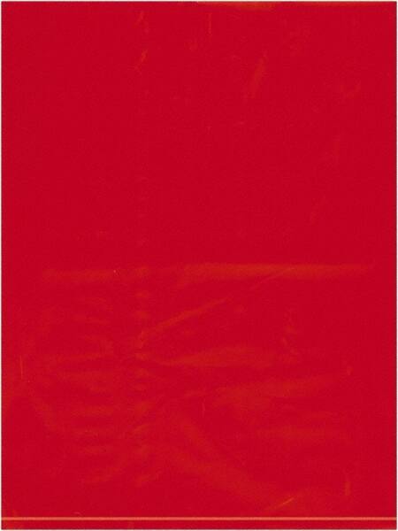 Value Collection - 9 x 12", 2 mil Flat Polybags - Red - Apex Tool & Supply