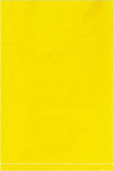 Value Collection - 6 x 9", 2 mil Flat Polybags - Yellow - Apex Tool & Supply