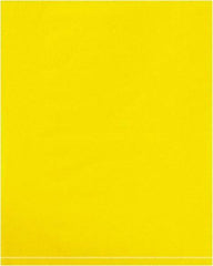 Value Collection - 8 x 10", 2 mil Flat Polybags - Yellow - Apex Tool & Supply