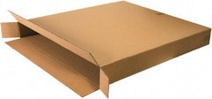 Made in USA - 5" Wide x 40" Long x 45" High Rectangle Corrugated Shipping Box - 1 Wall, Kraft (Color), 95 Lb Capacity - Apex Tool & Supply