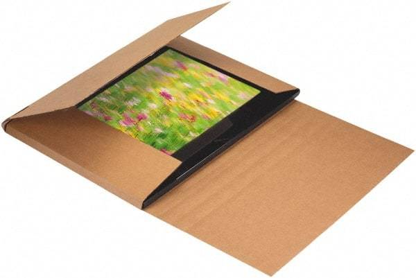 Made in USA - 24" Wide x 30" Long x 6" High Rectangle Crush Proof Mailers - 1 Wall, Kraft (Color) - Apex Tool & Supply