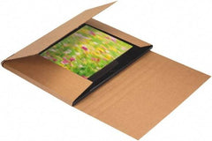 Made in USA - 24" Wide x 30" Long x 6" High Rectangle Crush Proof Mailers - 1 Wall, Kraft (Color) - Apex Tool & Supply