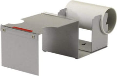 Import - 4" Wide, Single Roll, Manual Table/Desk Tape Dispenser - Metal, Unlimited Dispensed Tape Length - Apex Tool & Supply