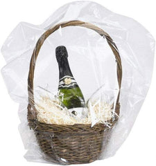 Made in USA - 32 x 30", 100 Gauge Domed Shrink Bags - Clear - Apex Tool & Supply