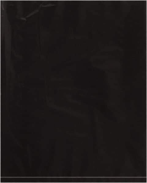 Value Collection - 8 x 10", 2 mil Flat Polybags - Black - Apex Tool & Supply