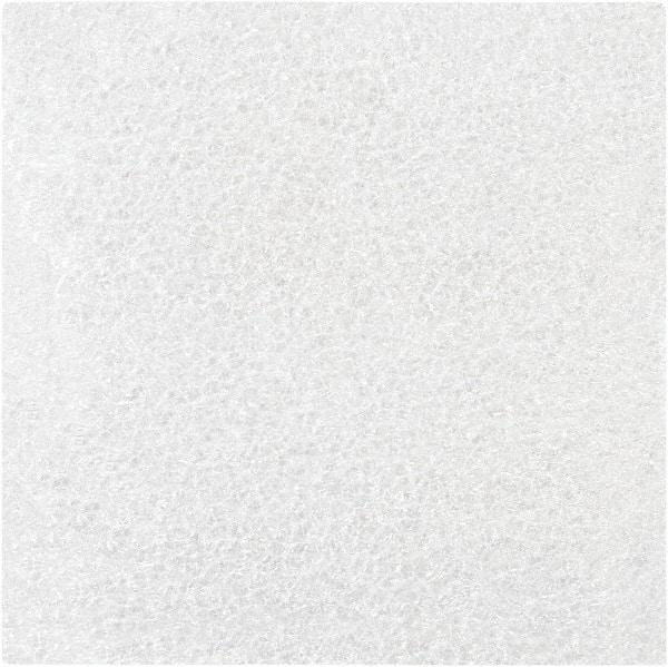 Made in USA - 3 x 3", Flush Cut Foam Pouches - White - Apex Tool & Supply