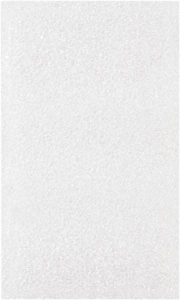 Made in USA - 3 x 5", Flush Cut Foam Pouches - White - Apex Tool & Supply