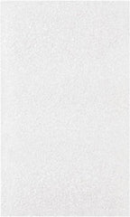Made in USA - 3 x 5", Flush Cut Foam Pouches - White - Apex Tool & Supply