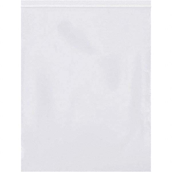 Value Collection - 12 x 15", 2 mil Reclosable Polybags - White - Apex Tool & Supply