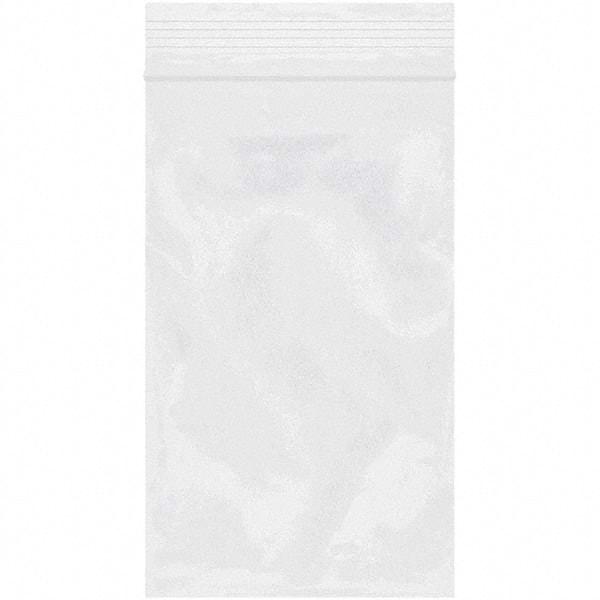 Value Collection - 3 x 5", 2 mil Reclosable Polybags - White - Apex Tool & Supply