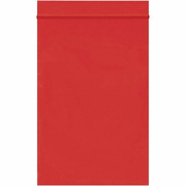 Value Collection - 4 x 6", 2 mil Reclosable Polybags - Red - Apex Tool & Supply