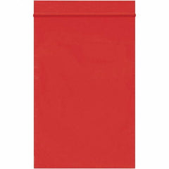 Value Collection - 4 x 6", 2 mil Reclosable Polybags - Red - Apex Tool & Supply