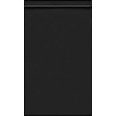Value Collection - 5 x 8", 2 mil Reclosable Polybags - Black - Apex Tool & Supply