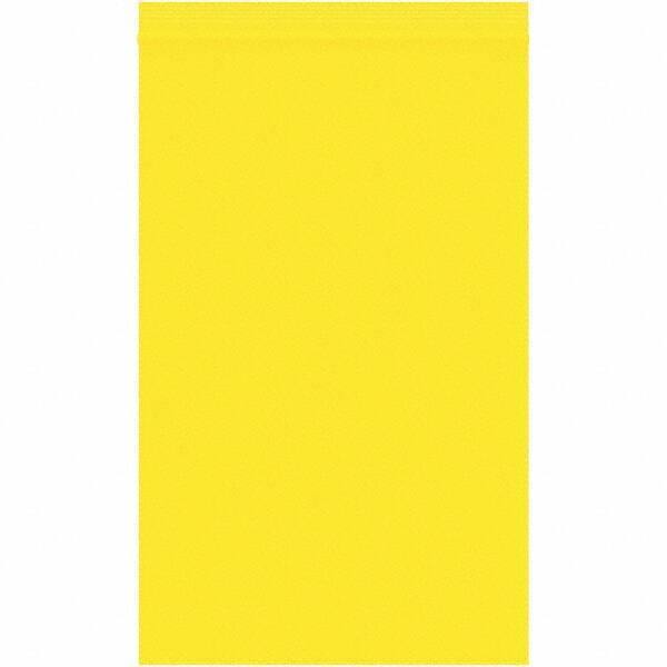 Value Collection - 5 x 8", 2 mil Reclosable Polybags - Yellow - Apex Tool & Supply