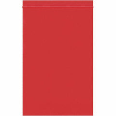 Value Collection - 6 x 9", 2 mil Reclosable Polybags - Red - Apex Tool & Supply