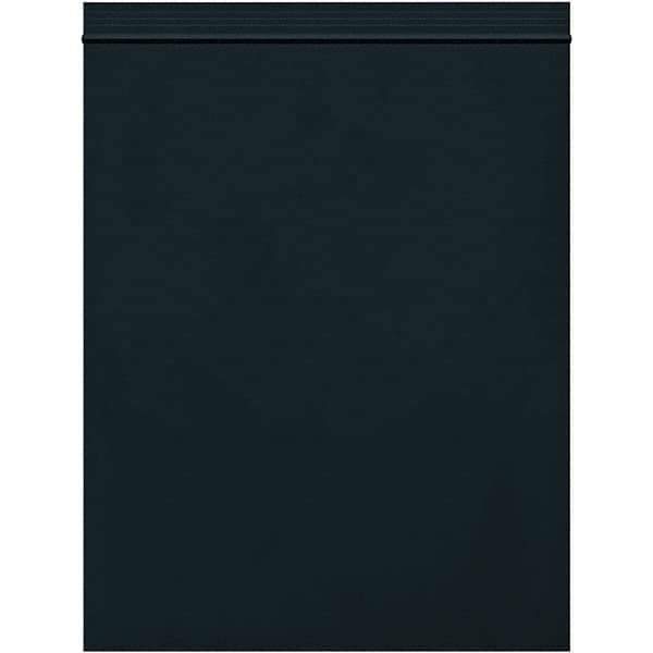 Value Collection - 8 x 10", 2 mil Reclosable Polybags - Black - Apex Tool & Supply