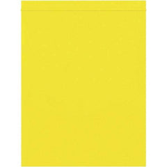 Value Collection - 8 x 10", 2 mil Reclosable Polybags - Yellow - Apex Tool & Supply