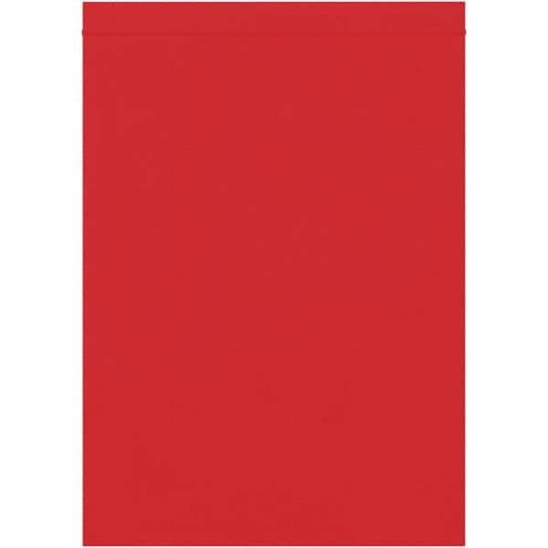 Value Collection - 9 x 12", 2 mil Reclosable Polybags - Red - Apex Tool & Supply