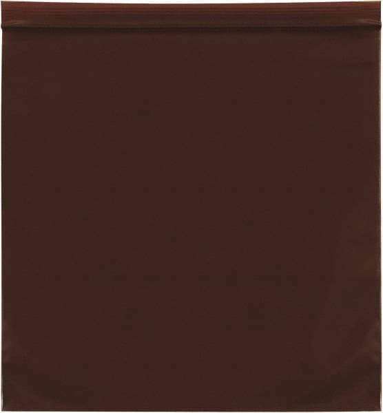 Value Collection - 8 x 14", 3 mil Reclosable UV Bags - Amber - Apex Tool & Supply