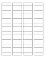 Tape Logic - 1-3/4" Long, Clear Paper Laser Label - For Laser Printers - Apex Tool & Supply