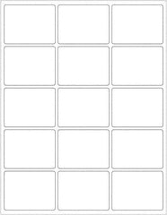 Tape Logic - 2-5/8" Long, White Paper Laser Label - For Laser Printers - Apex Tool & Supply