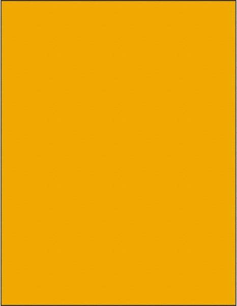 Tape Logic - 11" Long, Fluorescent Orange Paper Laser Label - For Laser Printers - Apex Tool & Supply