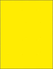 Tape Logic - 11" Long, Fluorescent Yellow Paper Laser Label - For Laser Printers - Apex Tool & Supply