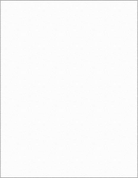 Tape Logic - 11" Long, Clear Paper Laser Label - For Laser Printers - Apex Tool & Supply