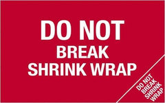 Tape Logic - 5" Long, Red/White Paper Shipping Label - For Multi-Use - Apex Tool & Supply