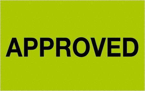 Tape Logic - 2" Long, Fluorescent Green Paper Shipping Label - For Multi-Use - Apex Tool & Supply