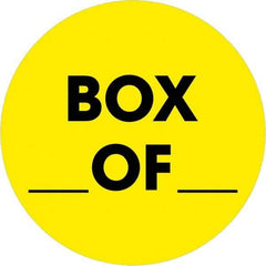 Tape Logic - 2" Long, Fluorescent Yellow Paper Inventory Labels - For Multi-Use - Apex Tool & Supply
