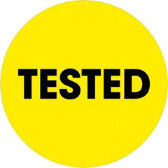 Tape Logic - 2" Long, Fluorescent Yellow Paper Inventory Labels - For Multi-Use - Apex Tool & Supply